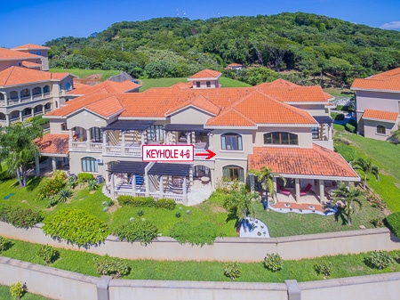 Roatan Keyhole Bay Aerial 